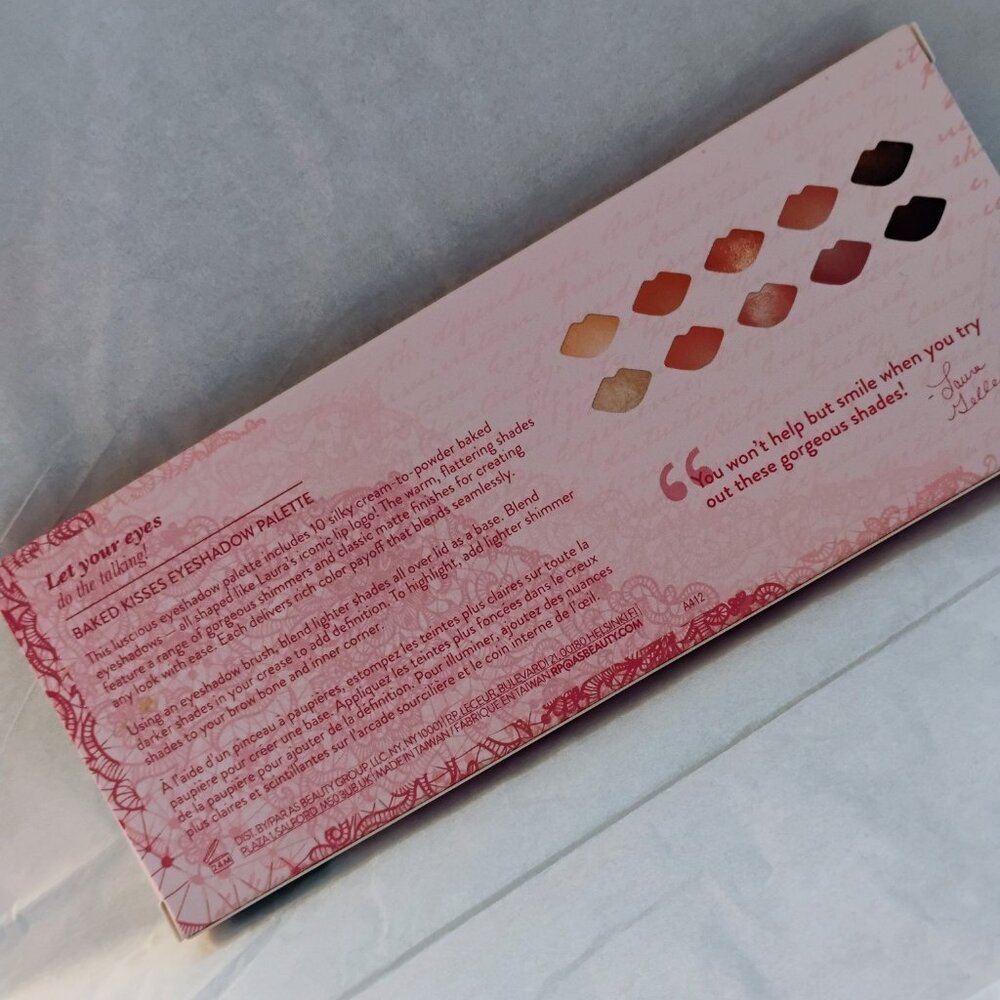 Laura Geller Baked Kisses Eyeshadow Palette -NWT- - Picture 4 of 8